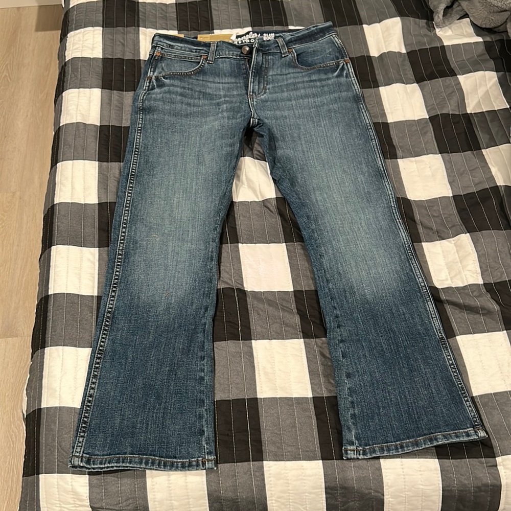 Wrangler slim boot cut jeans